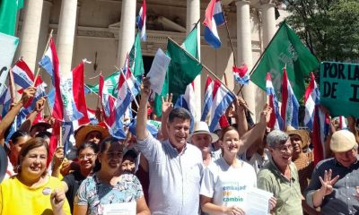 Referentes de la Concertación Nacional y de la Federación Nacional Campesina. Gentileza