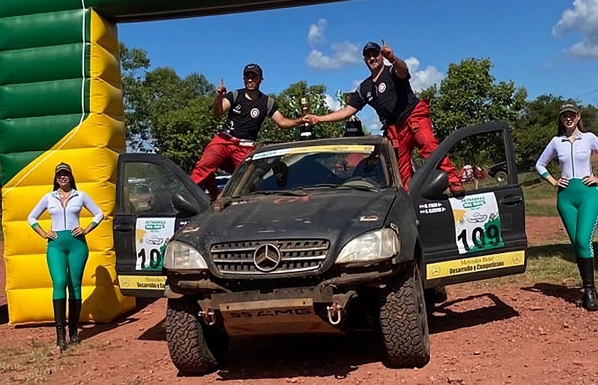 Foto: Facebook del Campeonato Paraguayo Rally Cross Country.