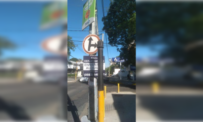 Varios semáforos se encuentran sin cabezales en Asunción. Foto: Municipalidad de Asunción
