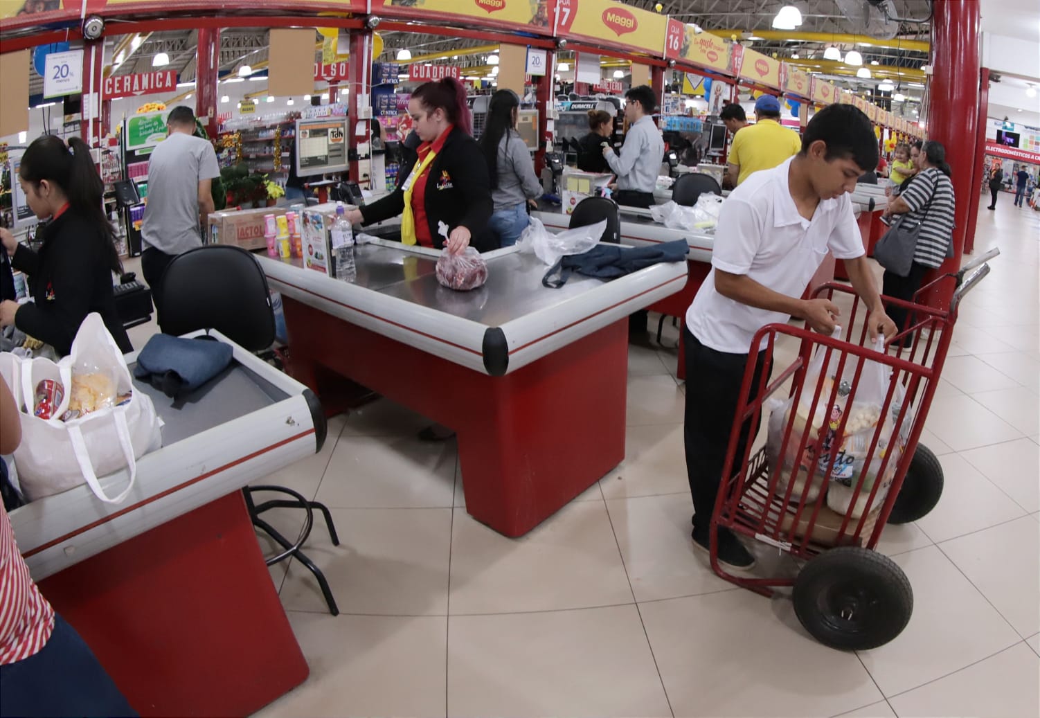 Supermercado. Foto referencial. Gentileza.