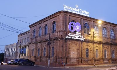 Fachada de la Universidad Católica "Nuestra Señora de la Asunción". Foto: UCA