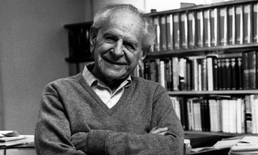 Karl Popper. Cortesía