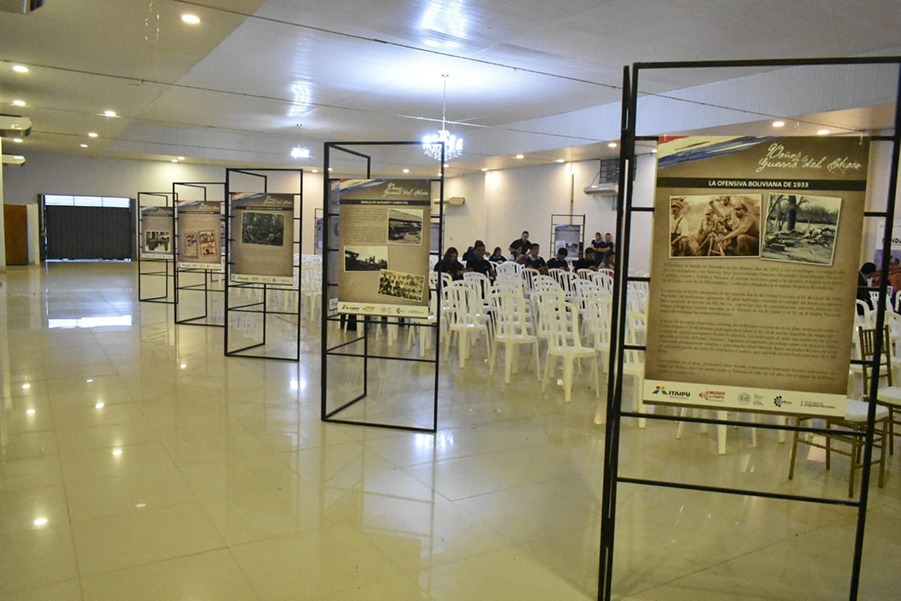 Muestra de la Guerra del Chaco. Cortesía