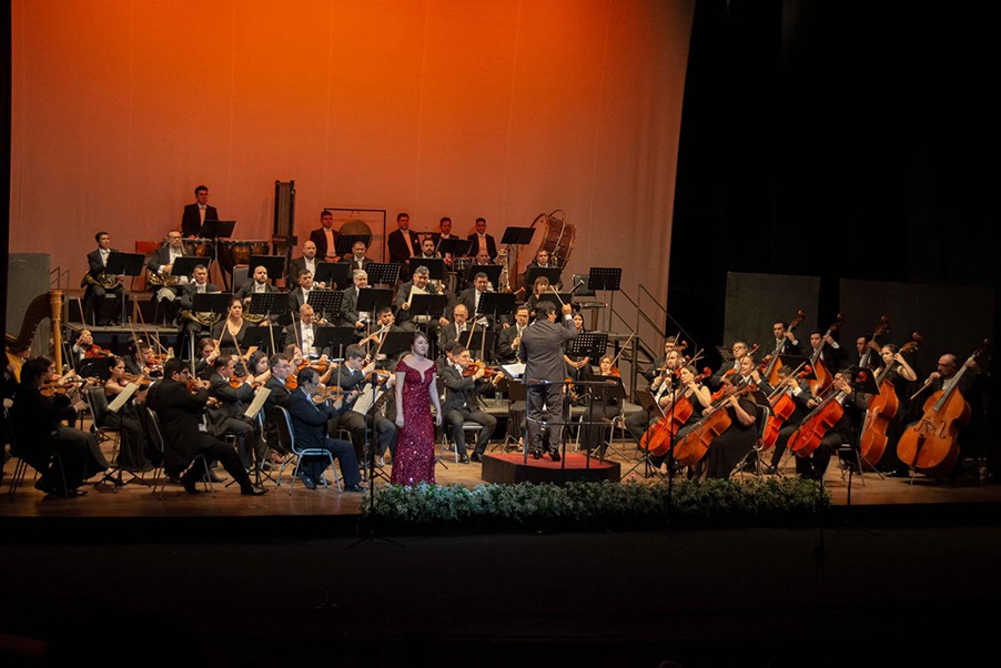 Orquesta Sinfónica de la Ciudad de Asunción. Cortesía