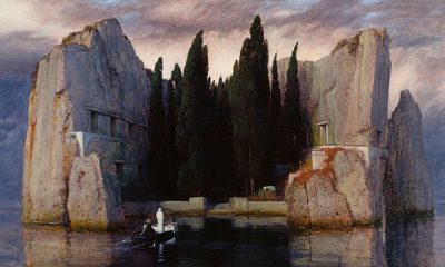 Arnold Böcklin, "La isla de los muertos", tercera versión, 1883. Alte Nationalgalerie, Berlín