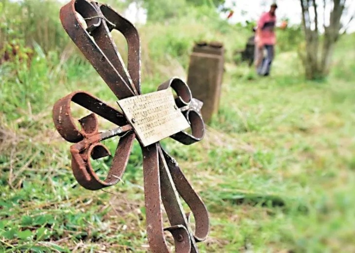 Camposanto de soldados paraguayos. Foto: elterritorio.com.ar