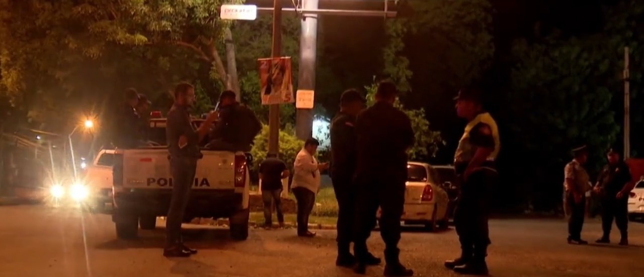 La Policía Nacional intervino tras registrarse el hecho. Foto: Captura de vídeo