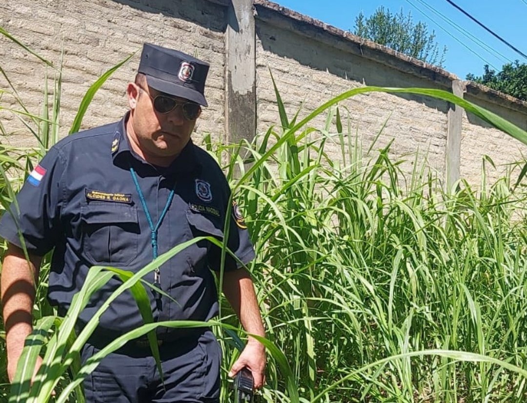 La Policía Nacional interviene en el hecho. Foto: Ñanduti