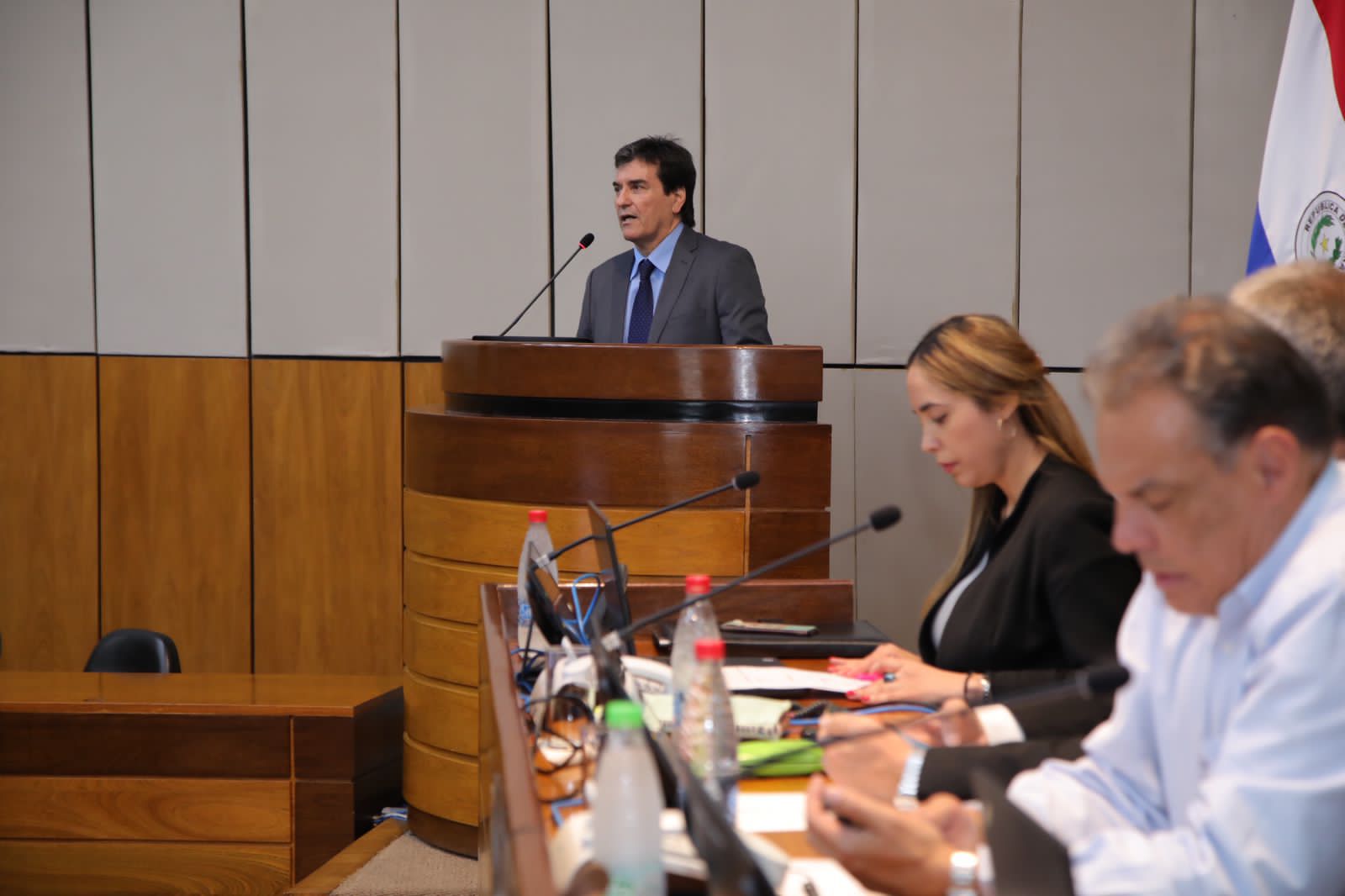 Gustavo Santander el primero de la terna para CSJ. Foto: Gentileza