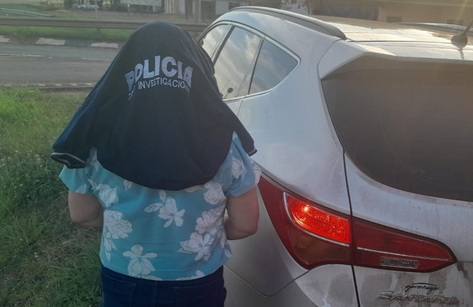 La mujer quedó detenida. Foto: Gentileza.