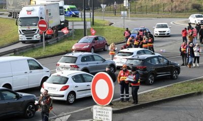 Corte de rutas en Francia. Foto: Clarín