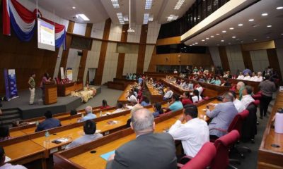 Candidatos indígenas expusieron sus proyectos en el Congreso Nacional. Foto: Gentileza