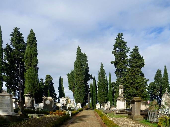 Cementerio inglés en Florencia, Italia (The Victorian Web)