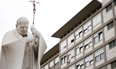 El ingreso al Hospital Gemelli de Roma. Foto: Vatican News