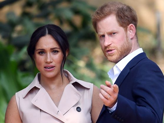 Los duques de Sussex. Foto: CNN.