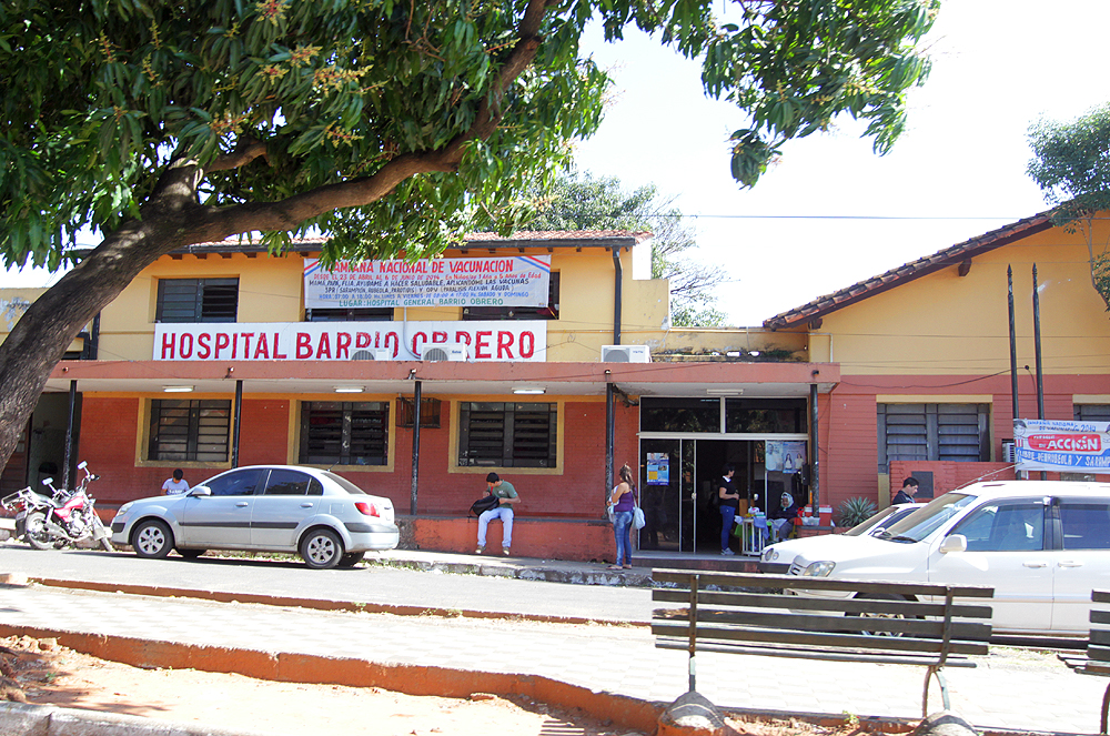 Hospital de Barrio Obrero. Foto: Gentileza.