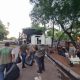 Momento de la reubicación de familias asentadas por mucho tiempo en el Parque Caballero. Foto: Gentileza.