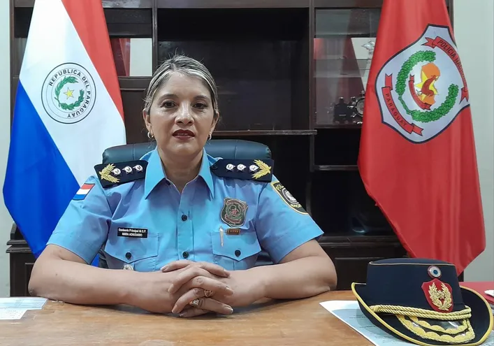 Comisario principal María Agustina Achucarro de Fernández. Foto: Gentileza