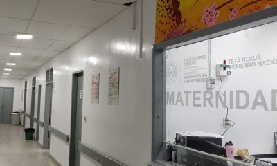 Área de Maternidad en el hospital general Barrio Obrero. Foto: MSP BS