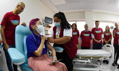 Camapaña de vacunación en Paraguay. Foto: Ministerio de Salud