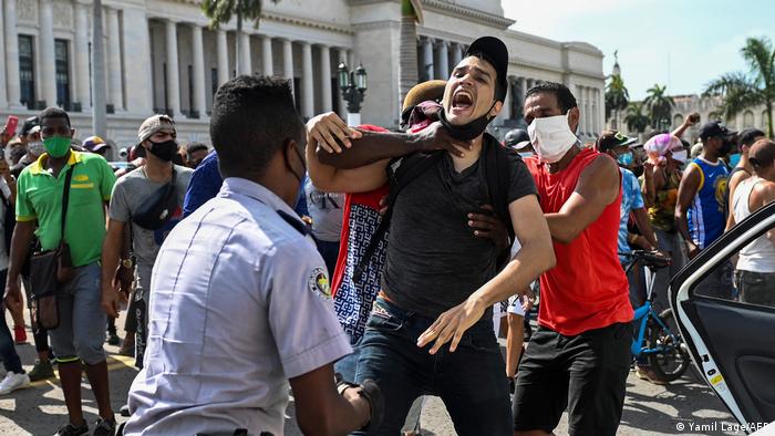 Denuncian acciones represivas en Cuba. Foto: DW.