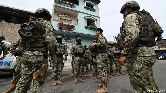 Policía de Ecuador. Foto: DW