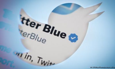 Twitter blue. Foto: DW