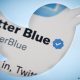 Twitter blue. Foto: DW