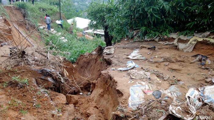 Deslizamiento de tierra en Kivu, Congo. Foto: DW