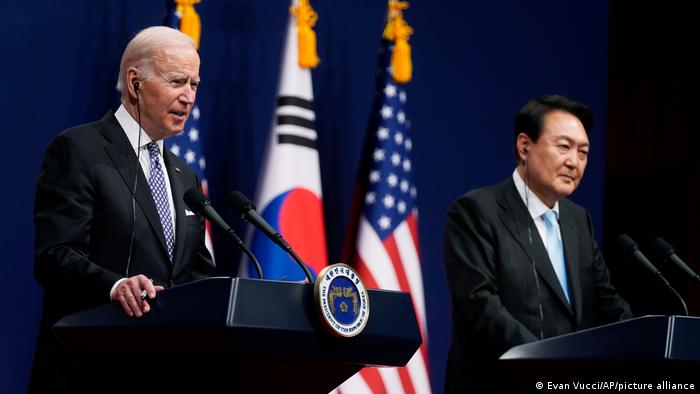 Joe Biden y Yoon Suk Yeol. Foto: DW