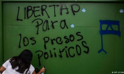 Exigen libertad de presos políticos. Foto: DW.