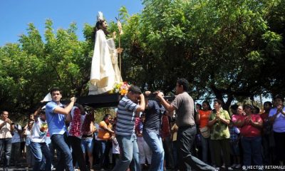 Procesión del Viernes Santo en Managua. Foto: DW. Archivo.