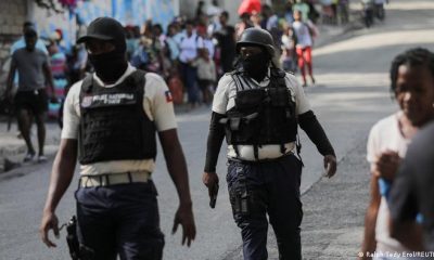 Policías de Haití. Foto: DW