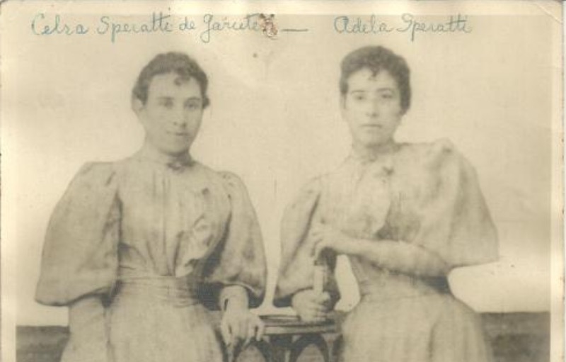 Celsa y Adela Speratti. Cortesía