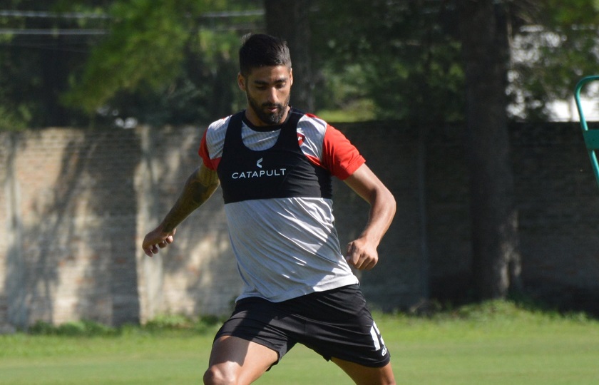 Fabio Vázquez, jugador de Patronato. Foto: @ClubPatronatoOf.