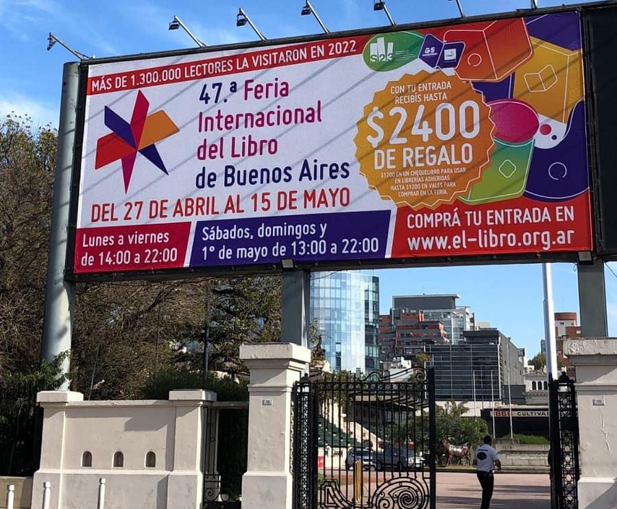 Feria del libro en Buenos Aires