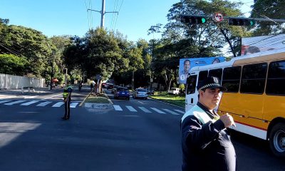 Eliminación del giro a la izquierda. Foto: Tránsito Asunción.