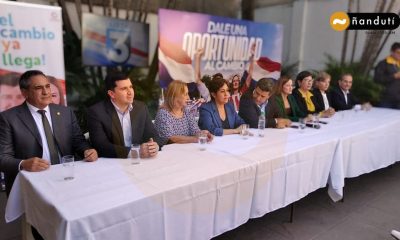 Conferencia de prensa de la Concertación Nacional. Foto: Ñanduti 1020 AM.