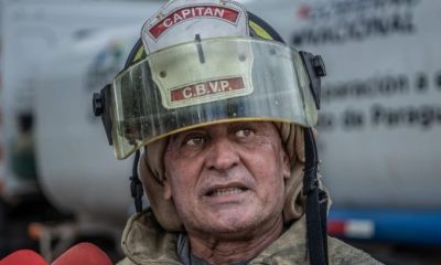 Rubén Valdez, excapitán de los Bomberos Voluntarios. Foto: Gentileza.