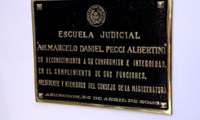 Escuela Judicial "Marcelo Pecci ALbertini". Foto: Gentileza