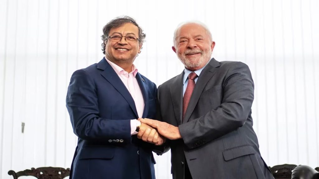 Gustavo Petro y Lula da Silva