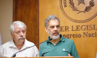 Ricardo Canese y Leo Rubín. Foto: Gentileza