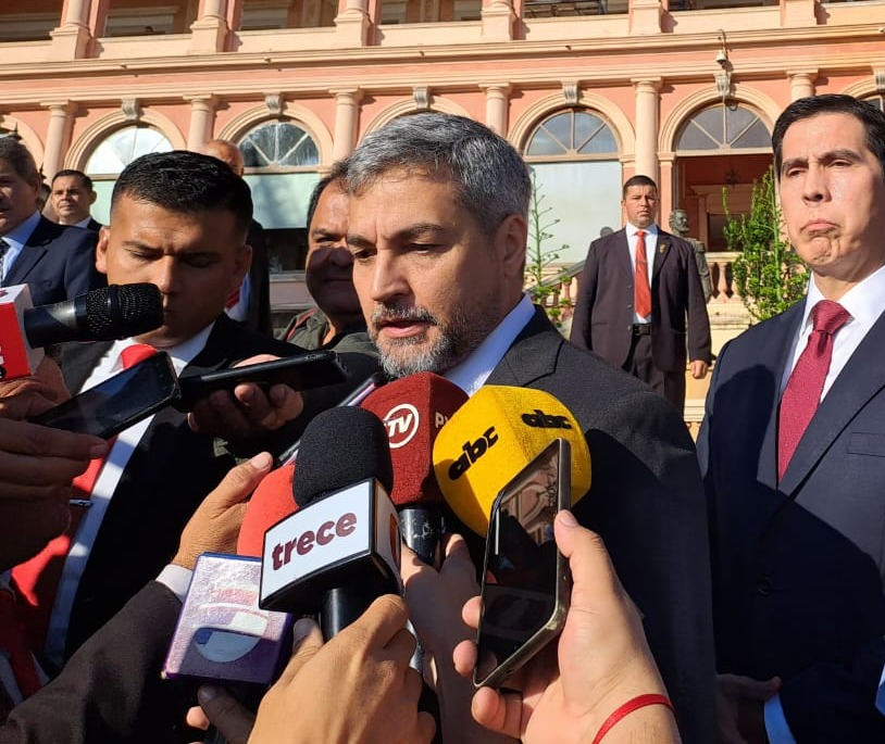 Presidente de la República, Mario Abdo Benítez. Foto: Gentileza.