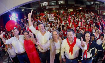 Cierre de campaña de mujeres de la Lista 1 de la ANR. Foto: Gentileza.