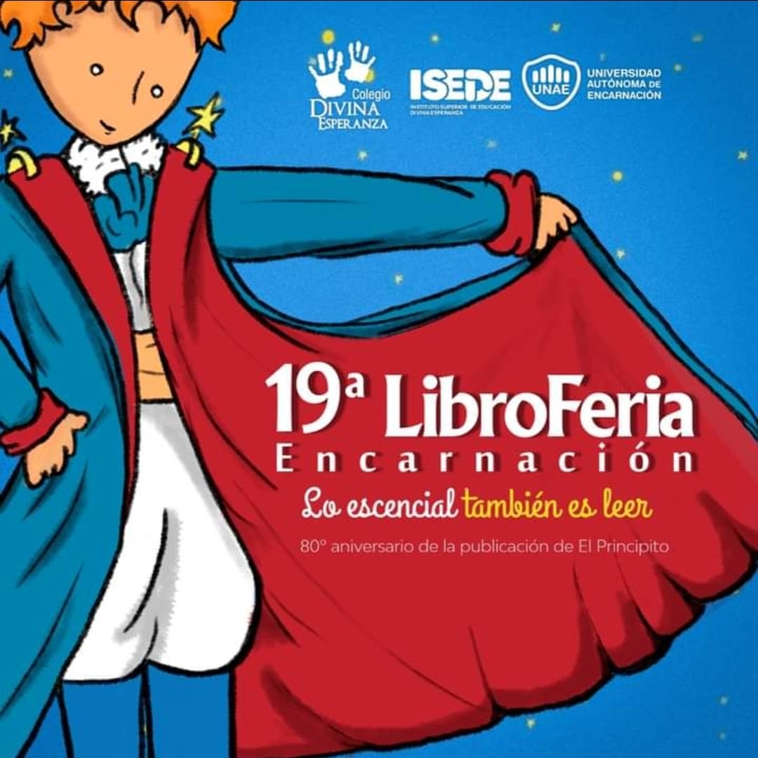 Identidad gráfica de la 19ª Libroferia Encarnación. Cortesía