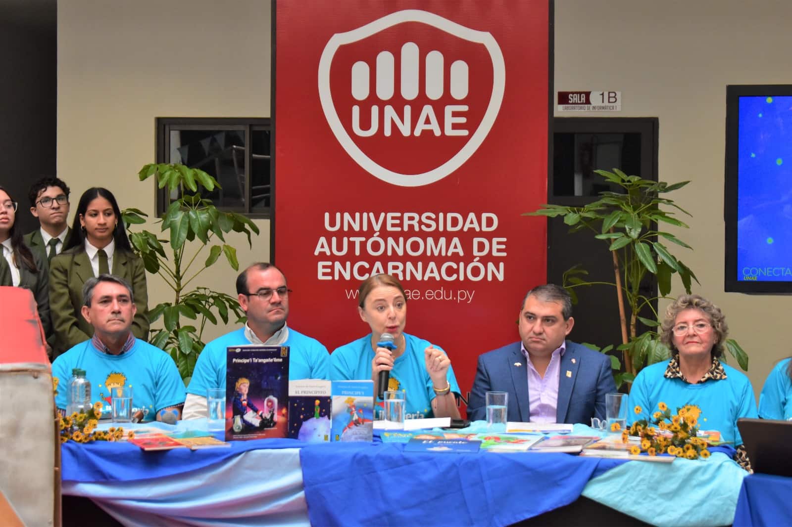 Lanzamiento de la 19ª Libroferia Encarnación en la UNAE. Cortesía