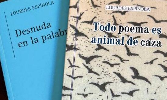 Libros de Lourdes Espínola. Cortesía