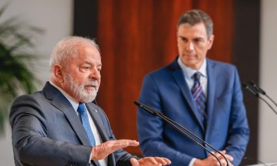 Lula da Silva junto a Pedro Sánchez. Foto: DW