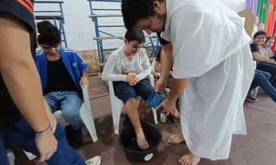 Niños y jóvenes compartieron la "Pascua Sagrado Corazón". Foto: Salesianito.