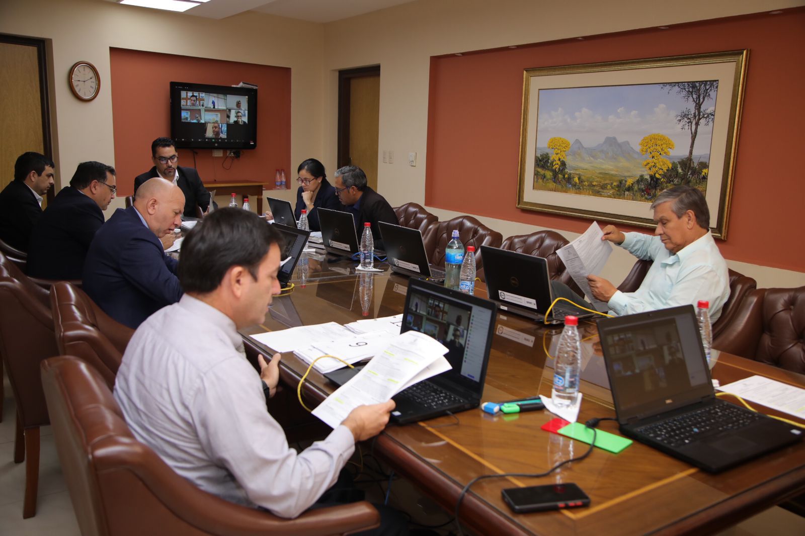 Mesa directiva del Senado. Foto: Gentileza